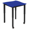 Single adjustable sit stand student desk 